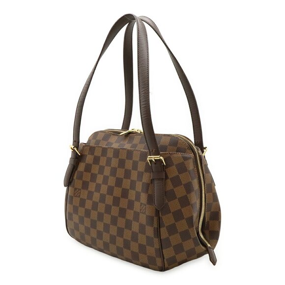 LOUIS VUITTON Authentic Brown Damier Shoulder Bag - Picture 3 of 8
